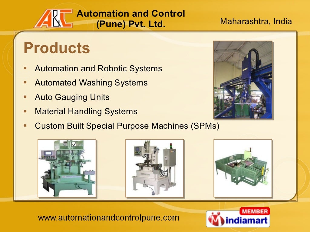Automation and Control Pvt. Ltd Maharashtra india