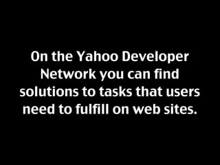 Yahoo for the Masses