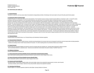 prudential financial 4Q02 QFS