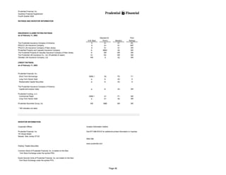 prudential financial 4Q02 QFS