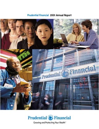 prudential financial Annual Reports 2001