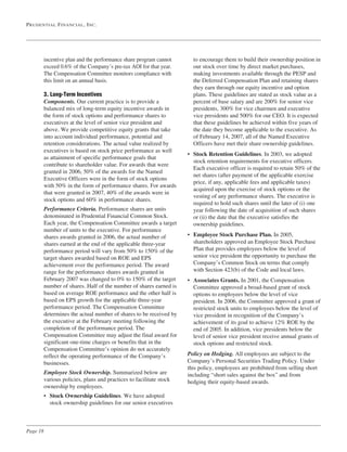  prudential financial  Proxy Statements 2007