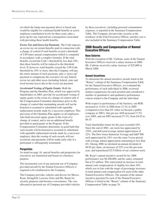  prudential financial  Proxy Statements 2007