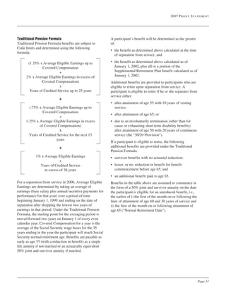  prudential financial  Proxy Statements 2007