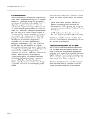  prudential financial  Proxy Statements 2007