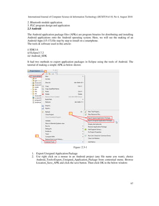 REMOTE CONTROL FOR SMART CLASSROOM WITH BLUETOOTH NETWORKS | PDF