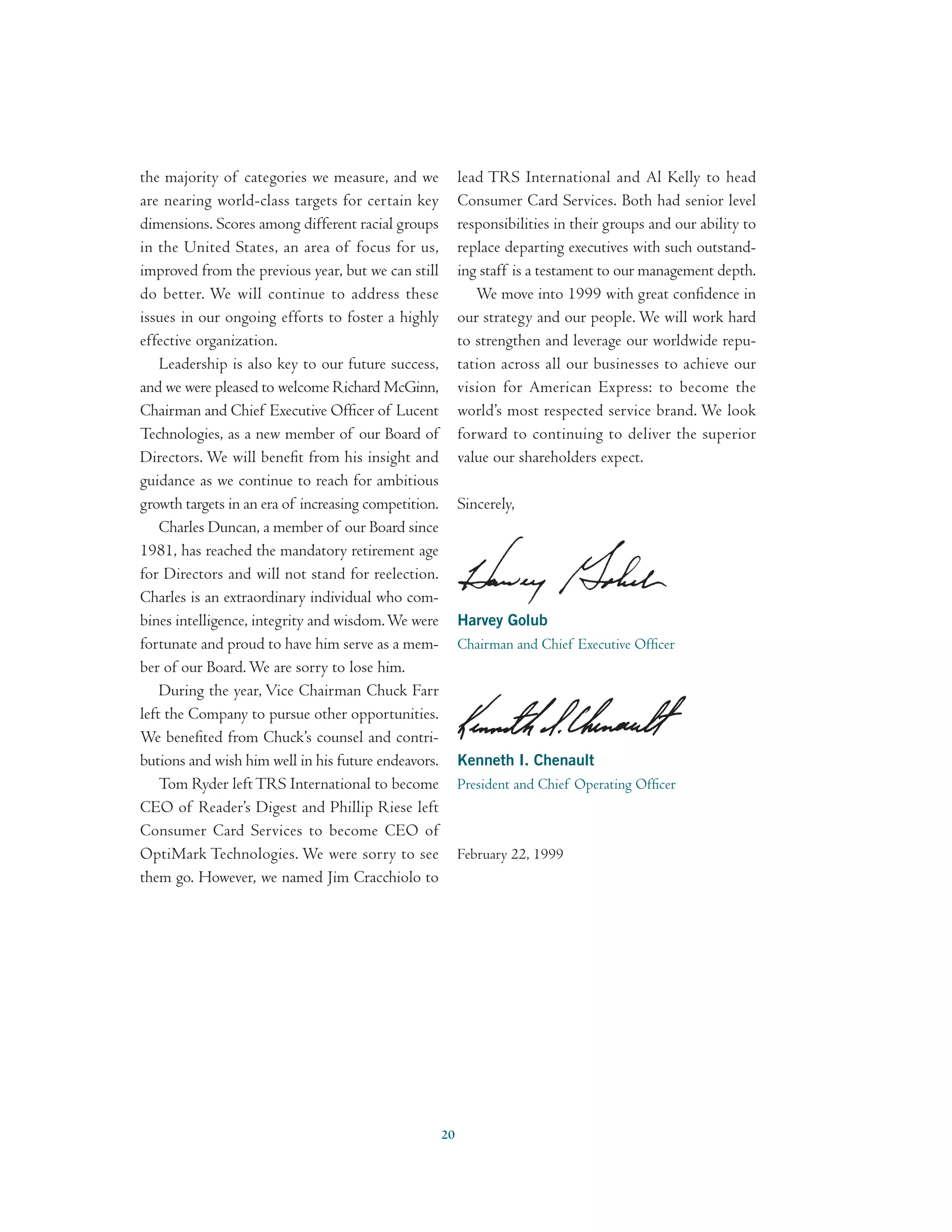 american express Annual Reports 1998 | PDF