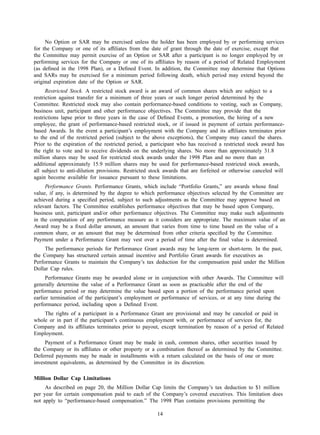 american express Proxy Statements2002