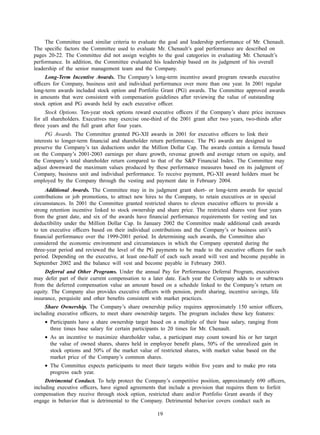 american express Proxy Statements2002