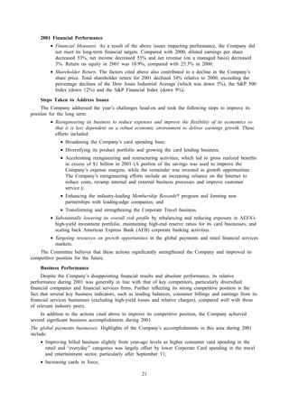 american express Proxy Statements2002