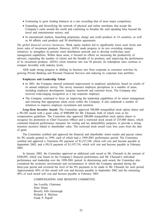 american express Proxy Statements2002