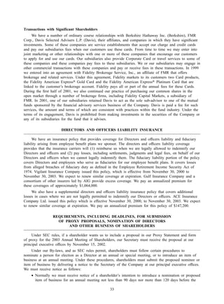 american express Proxy Statements2002