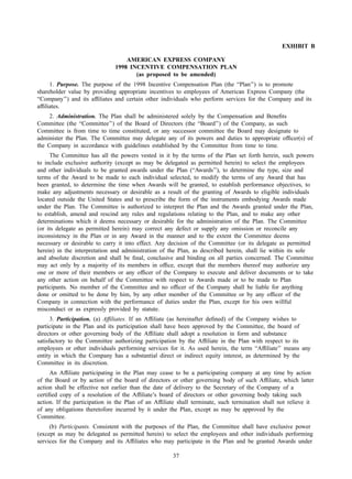 american express Proxy Statements2002