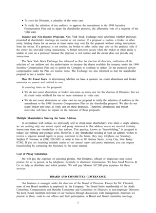 american express Proxy Statements2002