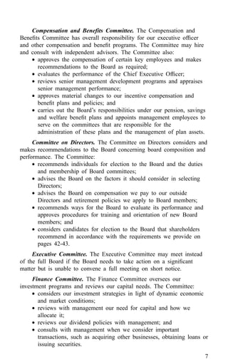 american express Proxy Statements2001