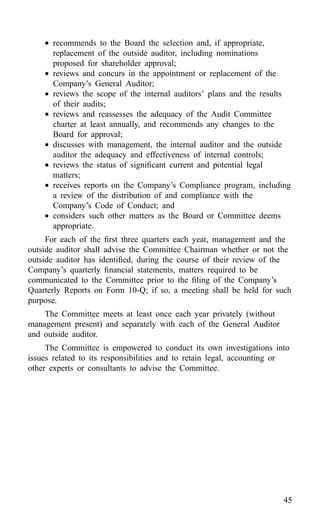 american express Proxy Statements2001