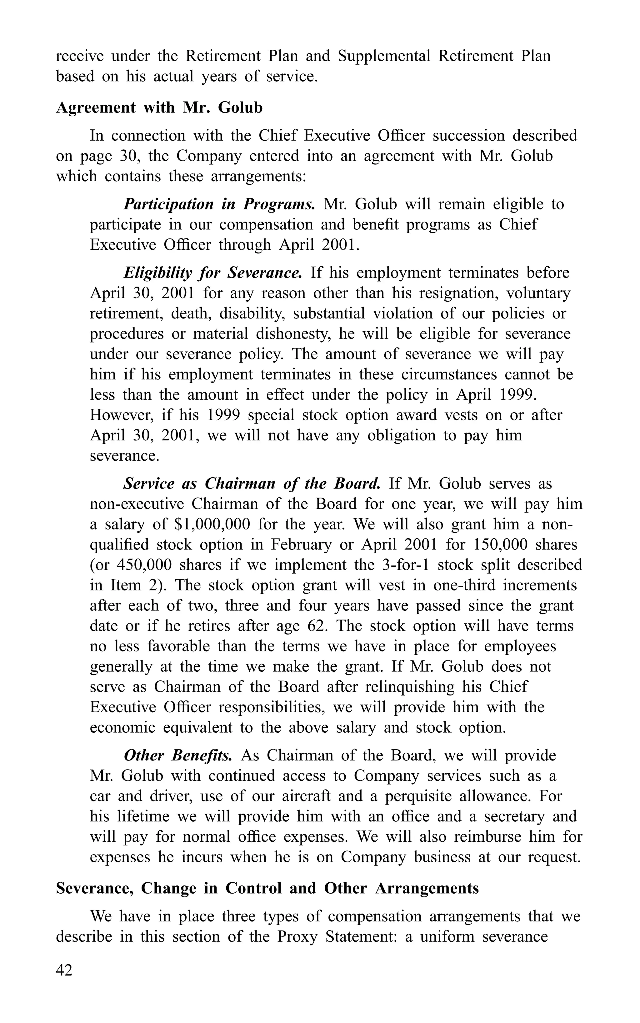 american express Proxy Statements2000