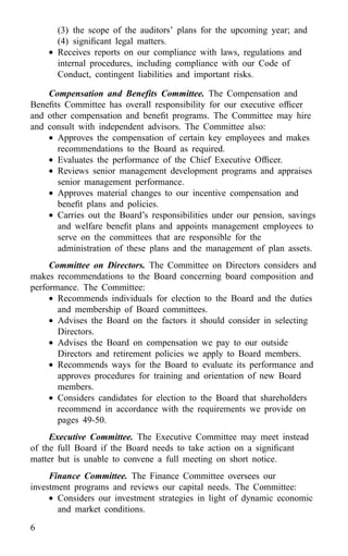 american express Proxy Statements2000