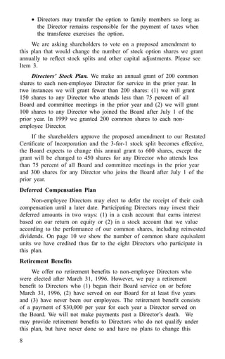 american express Proxy Statements2000