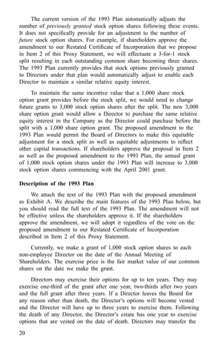 american express Proxy Statements2000