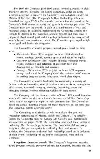 american express Proxy Statements2000