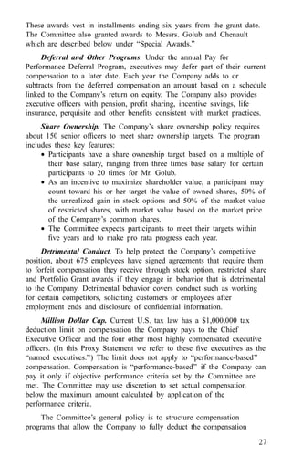 american express Proxy Statements2000