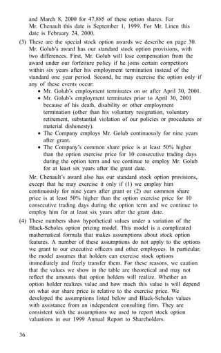 american express Proxy Statements2000