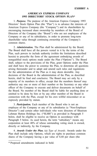 american express Proxy Statements2000