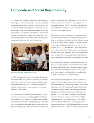 hess Annual Reports 2007