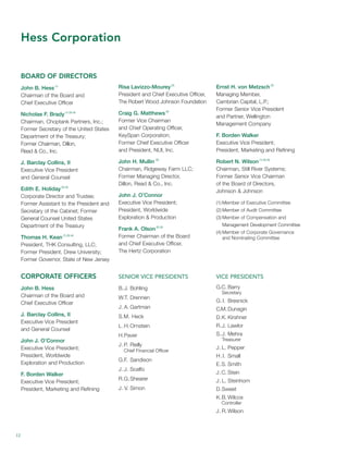 hess Annual Reports 2007