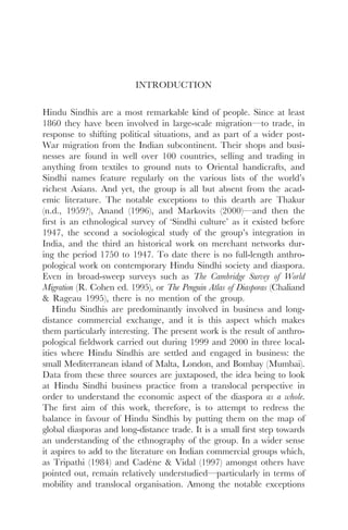 Cosmopolitan Connections The Sindhi Diaspora 18602000 Markanthony ...