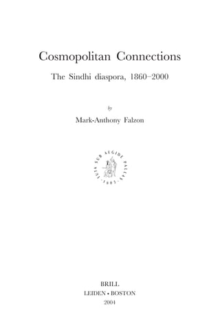Cosmopolitan Connections The Sindhi Diaspora 18602000 Markanthony ...