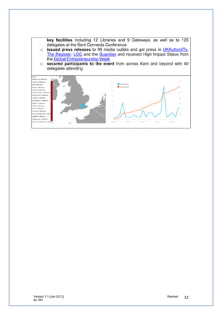 Involve the public to suggest ideas

       o    Identify what resources you can secure to enable you to involve people to suggest
            ideas online on how ICT could be used to tackle those challenges in advance of the
            event you invite them to


Collaborate with partners who can provide competition resources

Kent Connects partnered with DotGovLabs to develop an online space for the
competition at http://bit.ly/submityouridea, securing over 16,2292 views on the
competition website, 254 comments with 8 prototypes put forward.

The proportional increase in people engaging in the competition showed that the
development and stimulation of ideas built strong momentum for getting people
exciting about the process.

What is Dot Gov Labs?

Dot Gov Labs is an online innovation
competition platform which has over
1700 entrepreneurs, developers and
users of public services. Public service
agencies (so far including DWP, NHS
and Cabinet Office) put forward
challenges they require ICT solutions
to and people are invited to submit
ideas to these. Each challenge will
have different criteria and prizes, but
runs through the same process.

We also obtained venues & organisation of events by Mid Kent & Thanet
Colleges, Turner Contemporary & Gravesham DC with 200 people.


Agree criteria to review ideas & prototypes

       o    Work with your partners and sponsors to design criteria that means you can use
            the ideas to inform the development of projects and services
       o    Provide a competitive element by securing sponsors 3 to provide awards to the
            best ideas and prototypes developed


Select the most highly rated ideas to be developed into prototypes

The winners of the best ideas - a civic entrepreneur developing a way to incentivise people to
look after each other and local students making it easier for their neighbours to use their
smart phones to access services - demonstrated the key principles we’ve been encouraging.

The ideas put forward to both Challenges were evaluated by the Judges based on the
following criteria:

       o    How well could the idea help people help each other?
       o    How easily could the technology suggested be used by people?
       o    How well could this idea offer volume of take up that would deliver a profit?

2
    The most viewed challenge on http://dotgovlabs.direct.gov.uk since it began in 2010
3
    Sponsored by Kent Business School, Lagan, Geovation and Ordnance Survey
 