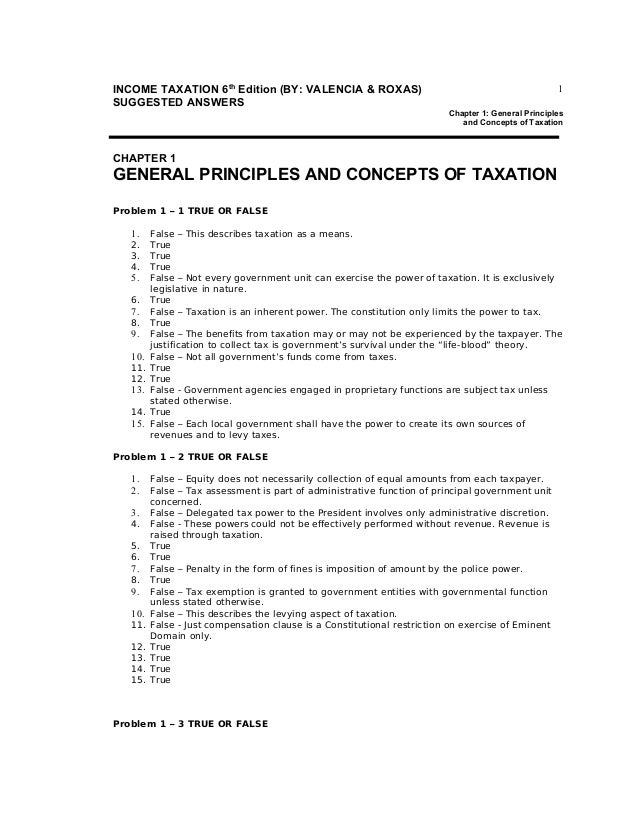 Income taxation by valencia and roxas Income taxation by valencia and roxas