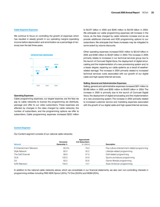 comcast Annual Report to Shareholders 2005