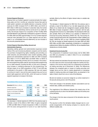 comcast Annual Report to Shareholders 2005