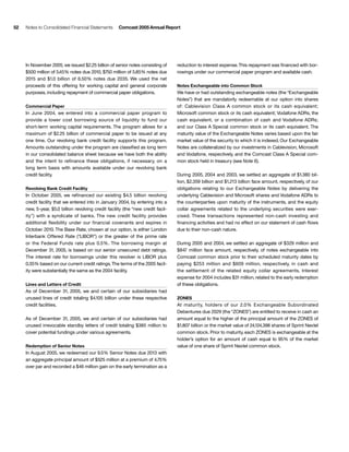 comcast Annual Report to Shareholders 2005