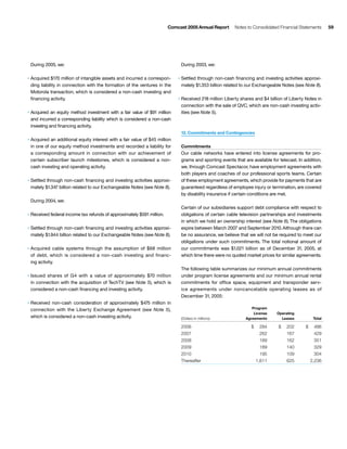 comcast Annual Report to Shareholders 2005