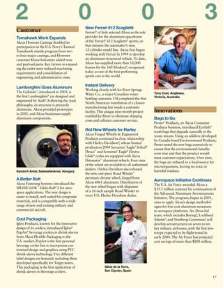 alcoa Annual Reports 2003