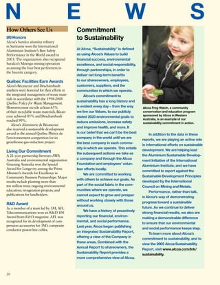 alcoa Annual Reports 2003