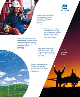 alcoa Annual Reports 1998