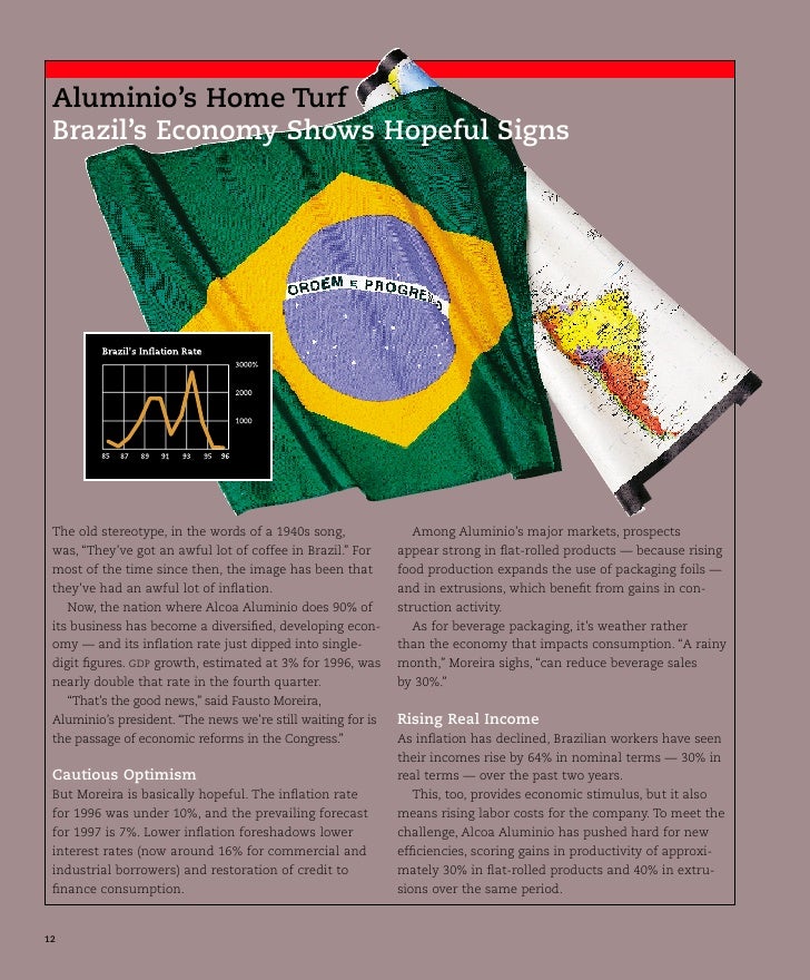 alcoa Annual Reports 1996