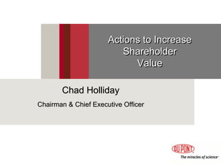 du pont 2005 Annual Meeting Proxy Statement