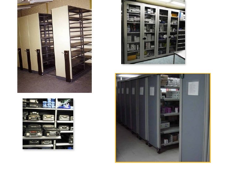 Buena práctica de almacenamiento del material e instrumental estéril