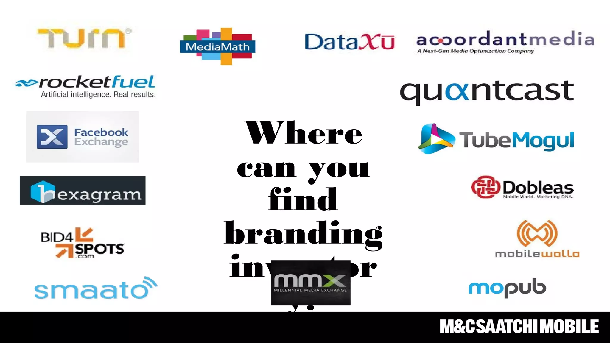 Where
can you
find
branding
inventor
y?
 