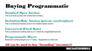 Programmatic Branding: Moving Beyond Direct Response