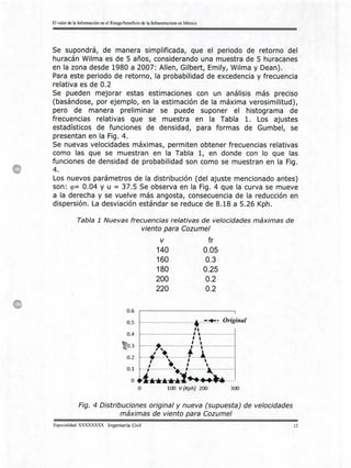 EL VALOR DE LA INFORMACIÓN EN EL RIESGO/BENEFICIO DE LA INFRAESTRUCTURA EN MÉXICO