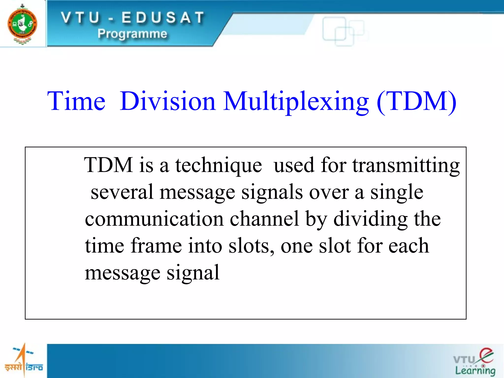 104623 time division multiplexing (transmitter, receiver,commutator) | PPT
