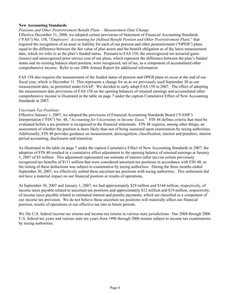 aetna Download Documentation	Form 10-Q2007 3rd