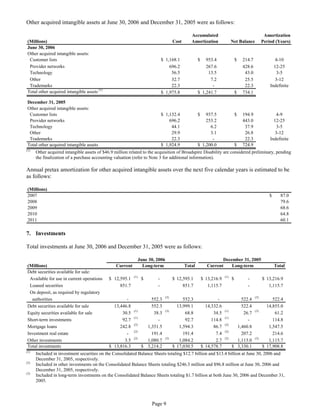 aetna form 10Q 2006 2nd